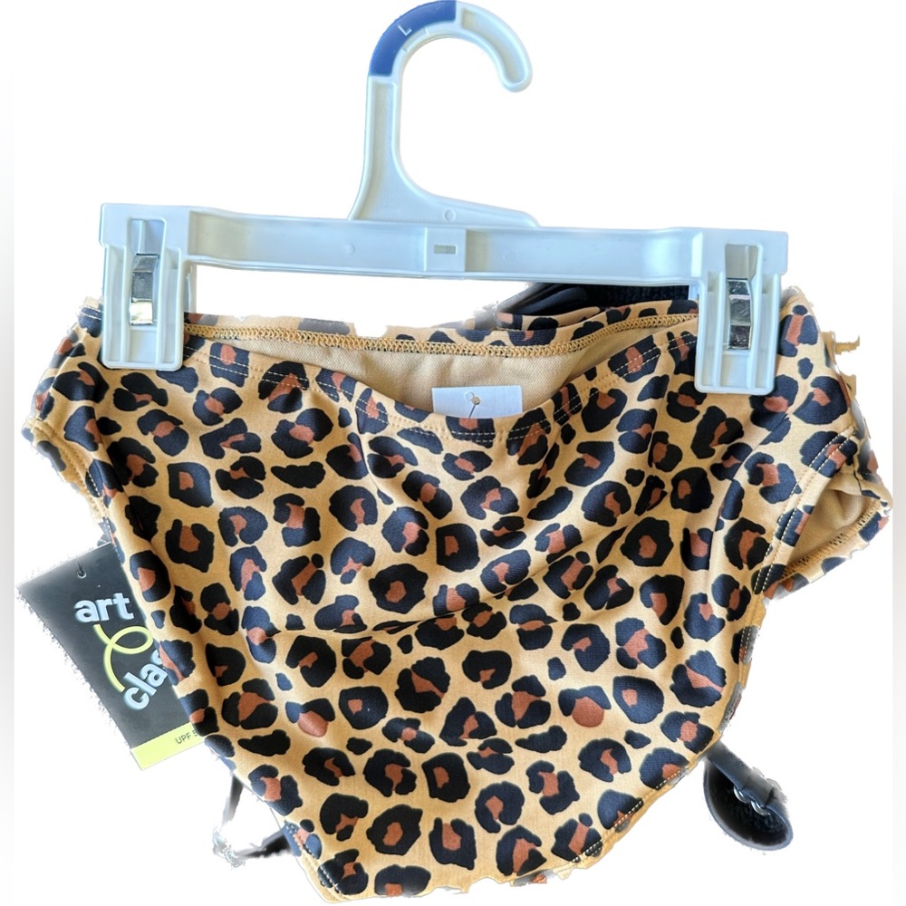Art Class Delightful Cheetah Shirred Center Bikini - Picture 5 of 5